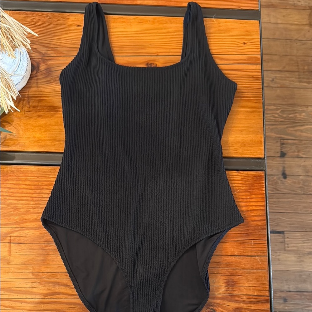 American Eagle Outfitters Black Classic One Piece Swimsuit